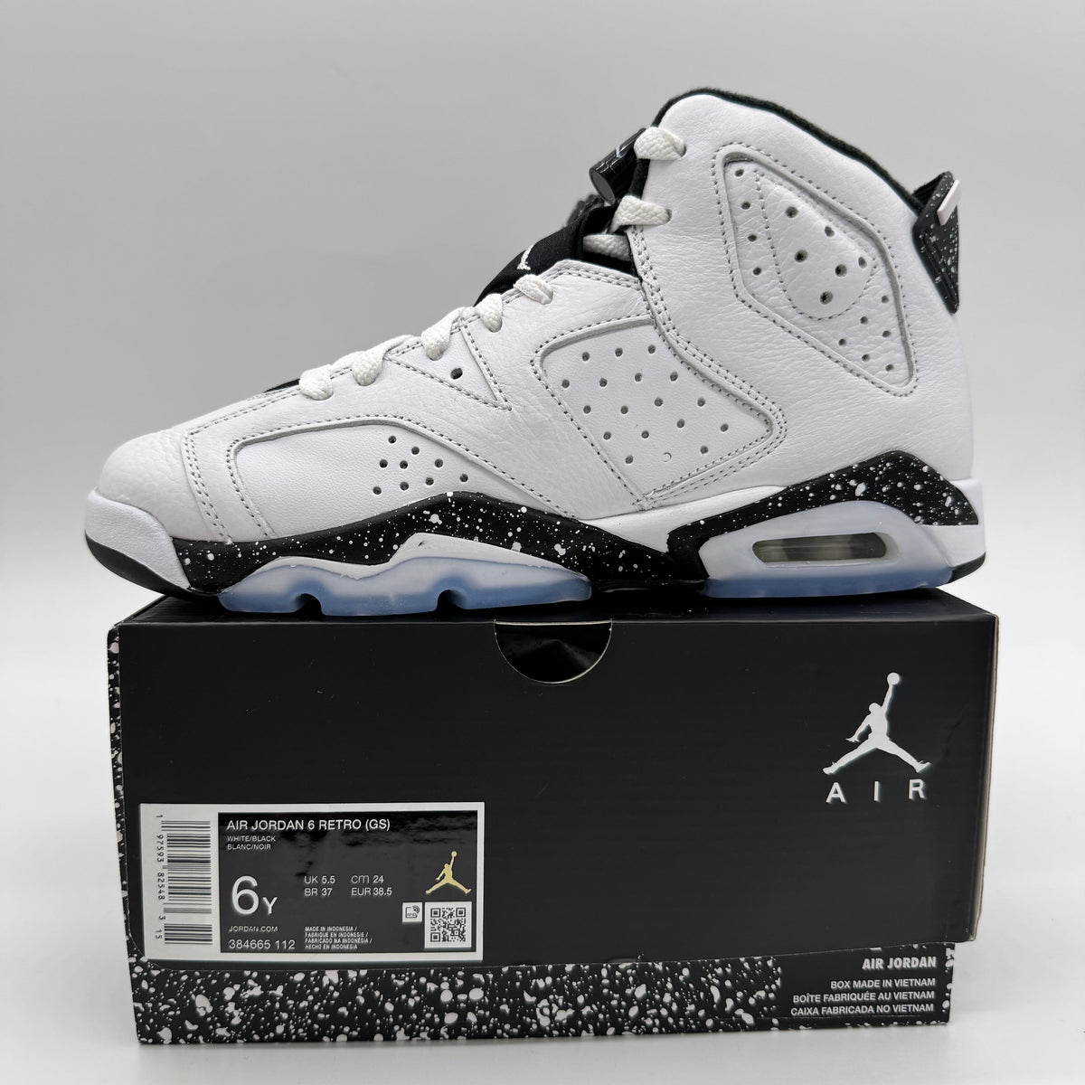 Jordan 6 Reverse Oreo (GS)