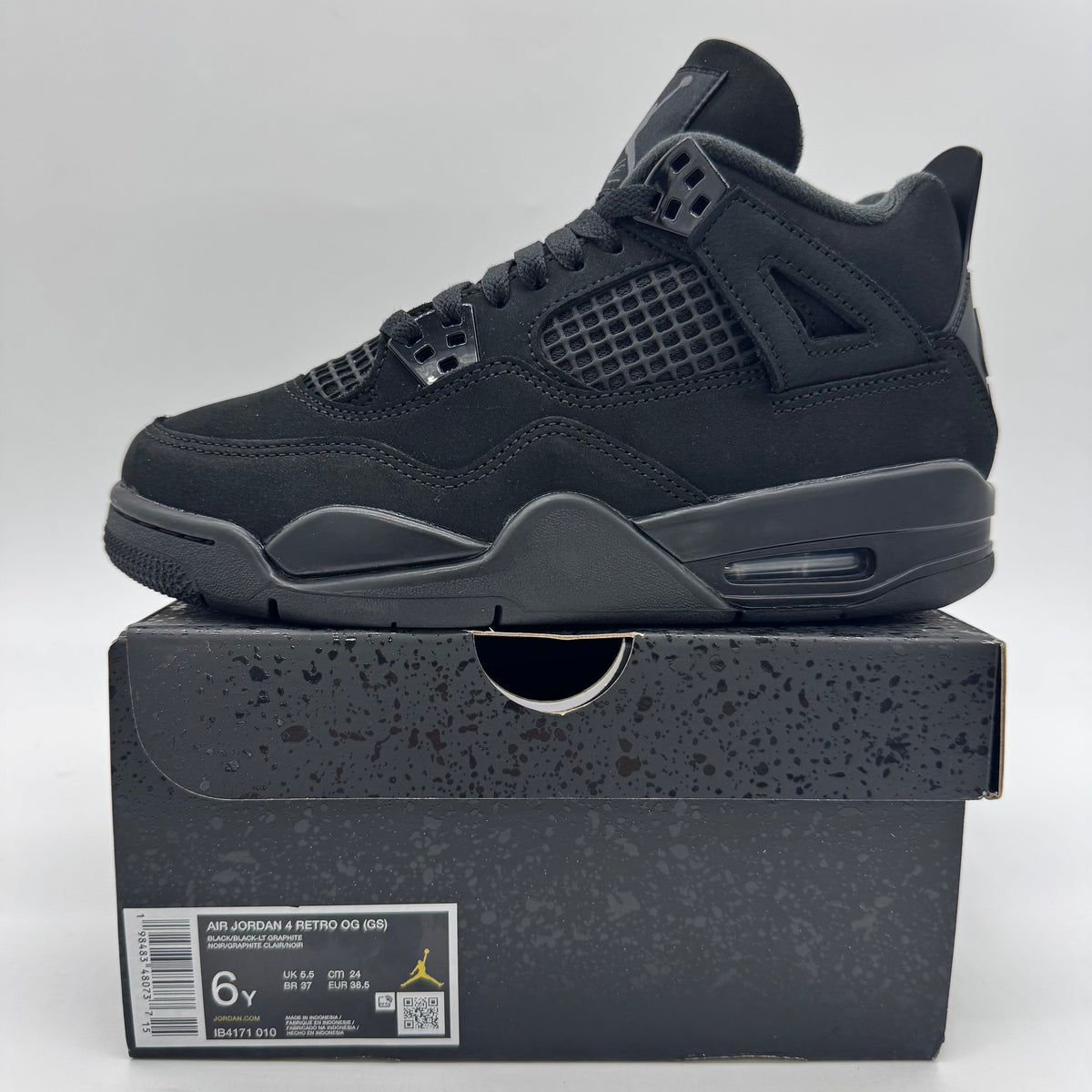 Jordan 4 Black Cat (2025) (GS)