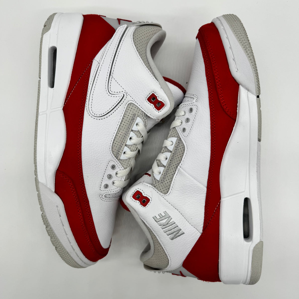 Jordan 3 Tinker White University Red