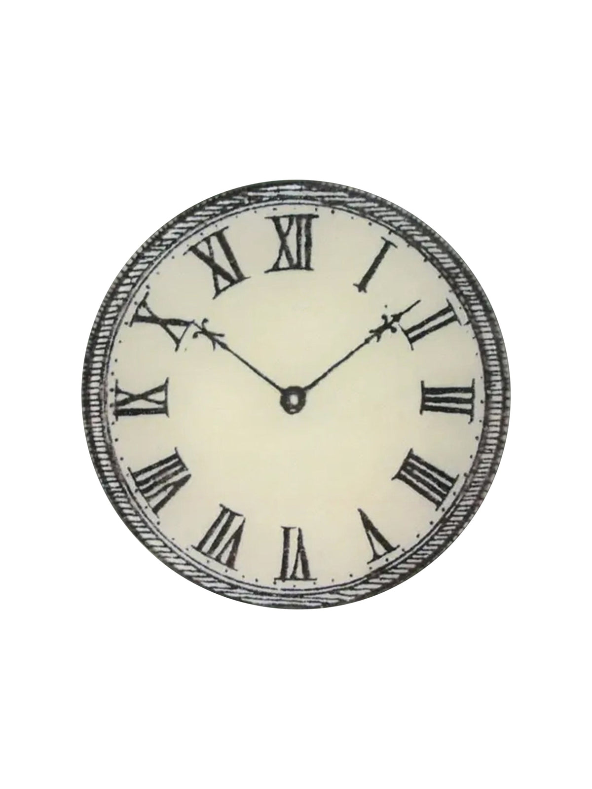 John Derian Timepiece Round Plate