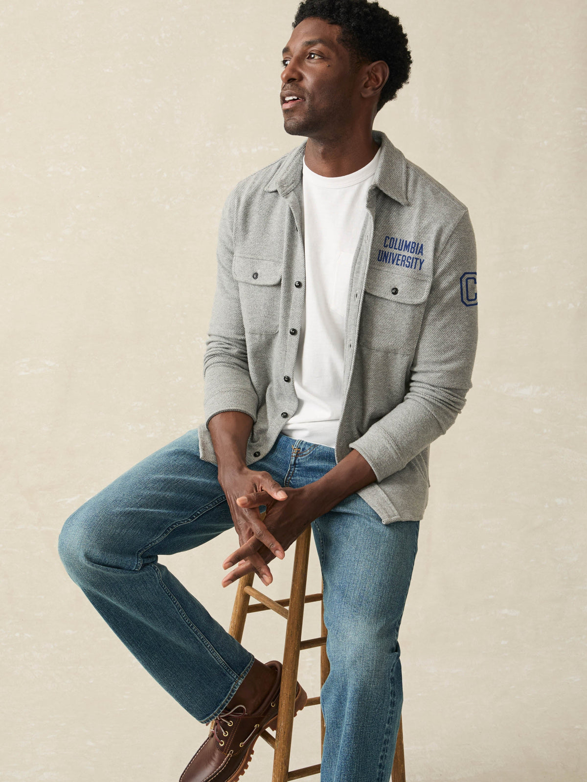 Columbia Legend Sweater Shirt - Fossil Grey Twill