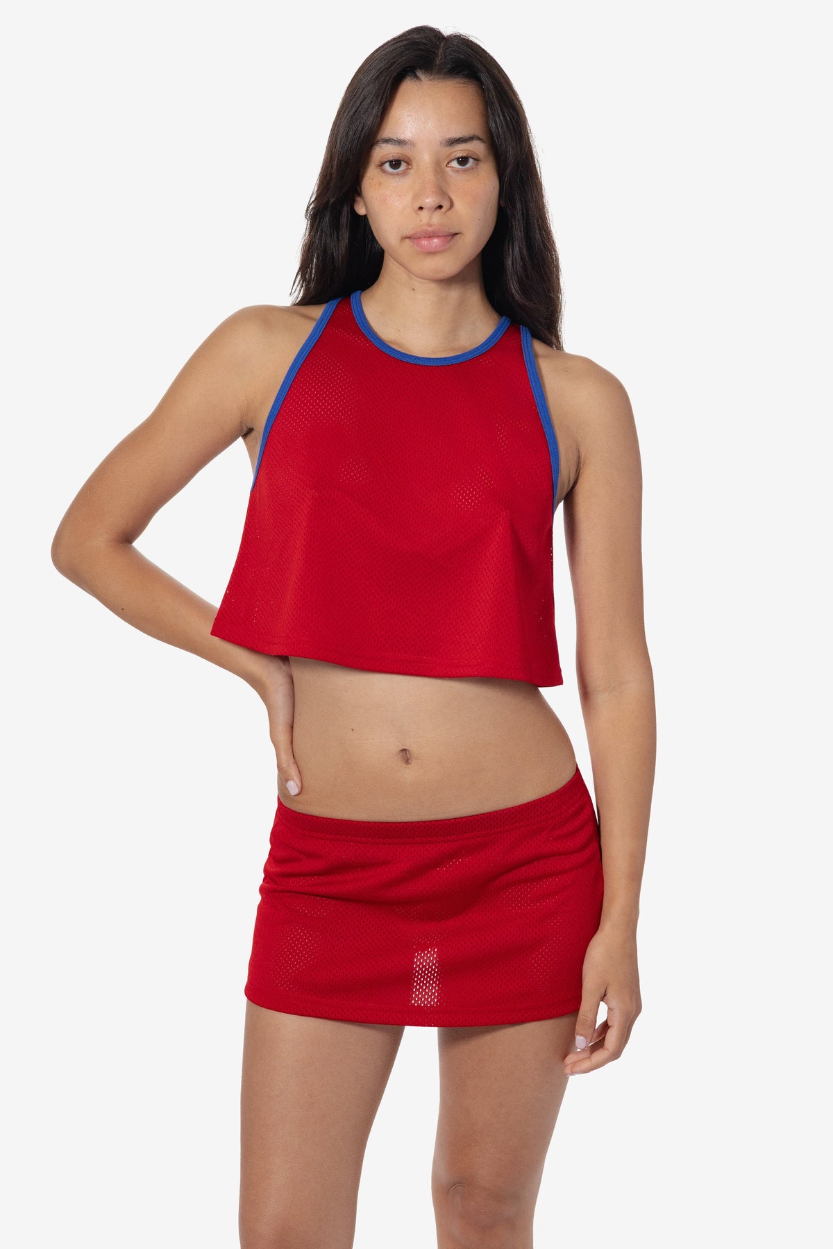 PRM333 - Pro Mesh Crop Tank