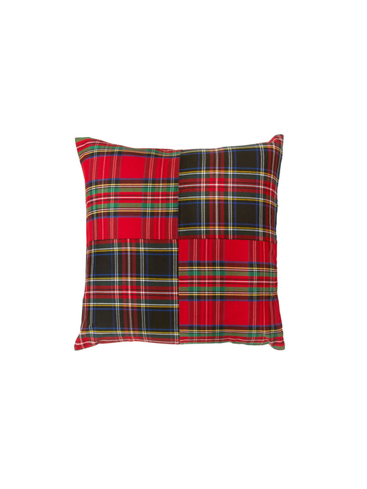 Patchwork Tartan Pillow