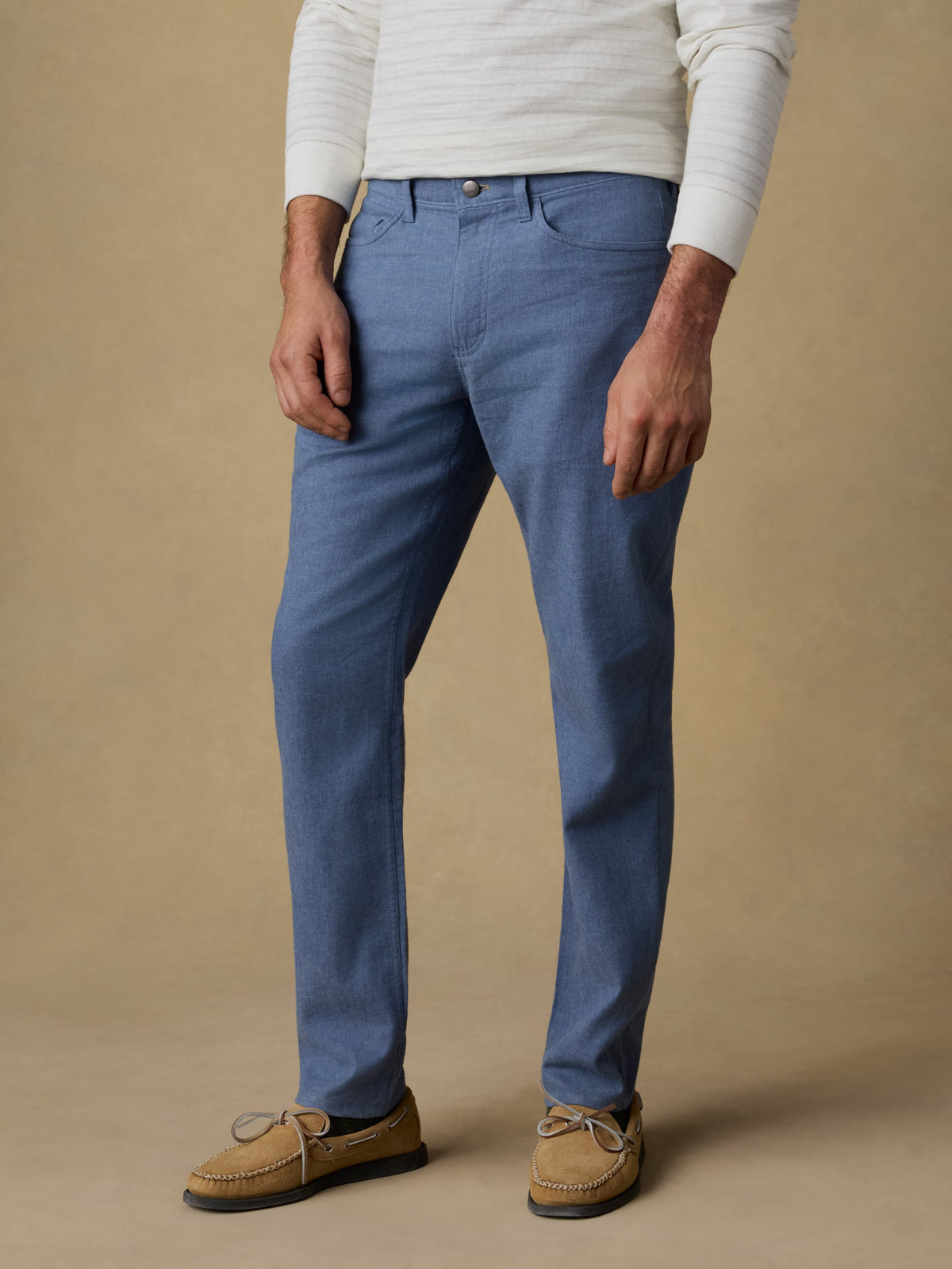 Movement Linen 5-Pocket Pant - Dusk Blue