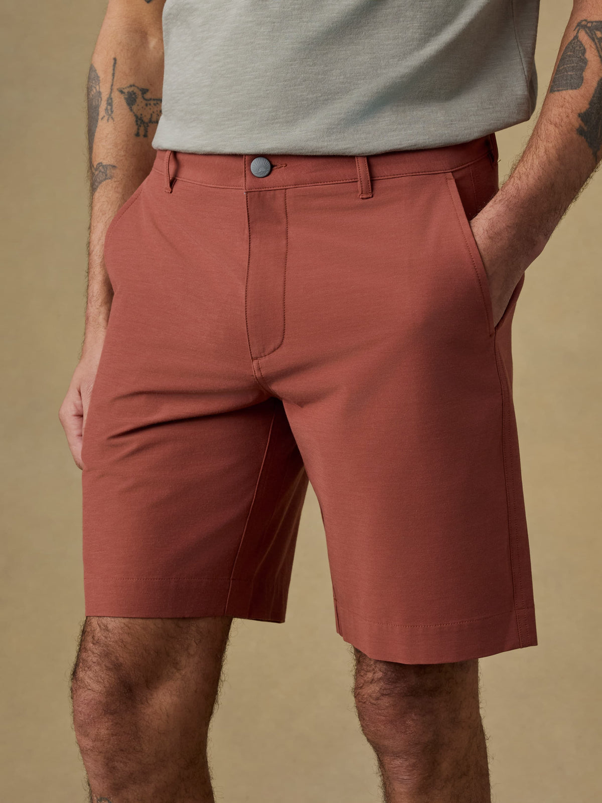 All Day Short (9") - Redwood