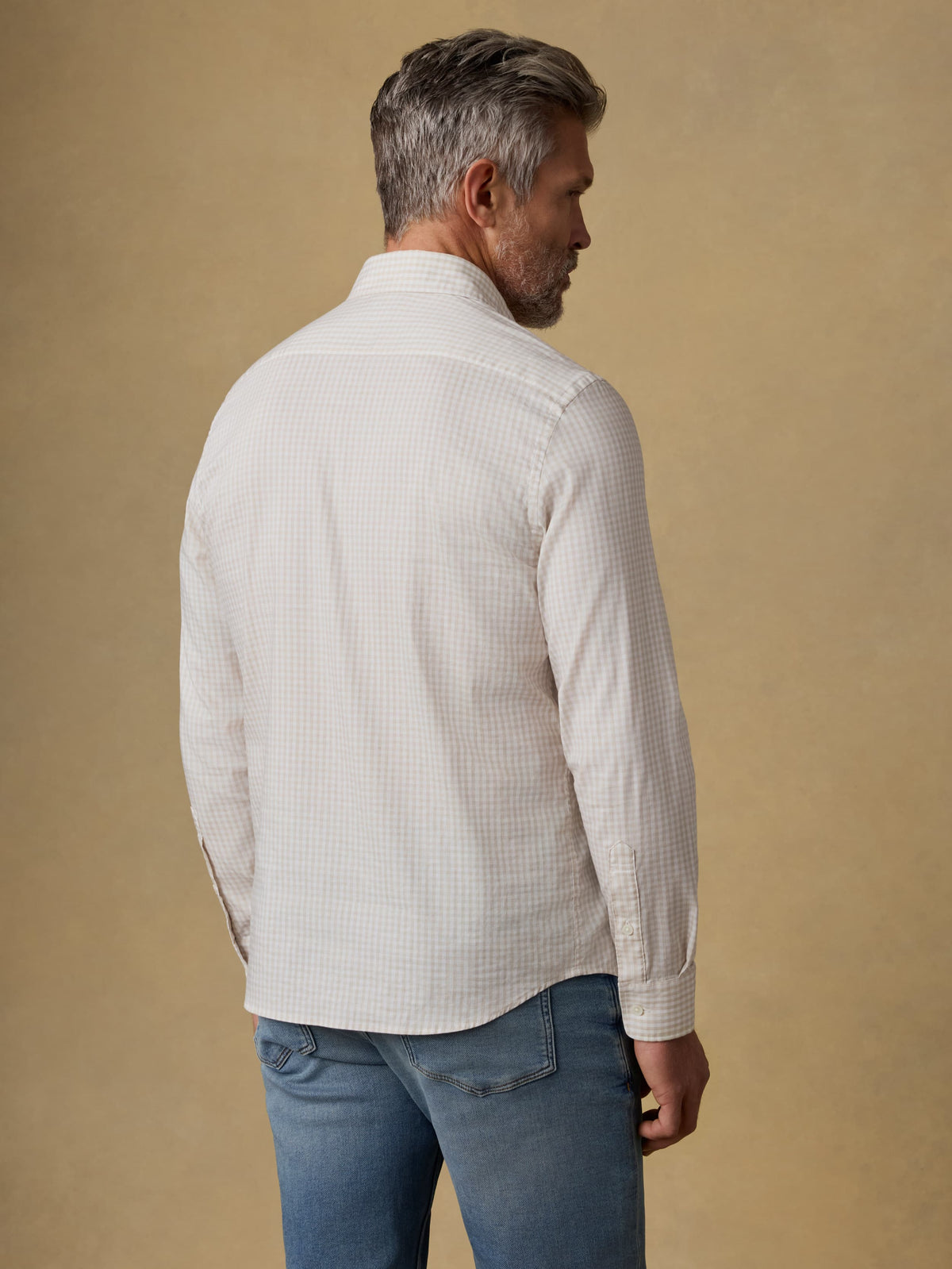 The Movement Shirt - Faded Khaki Gingham