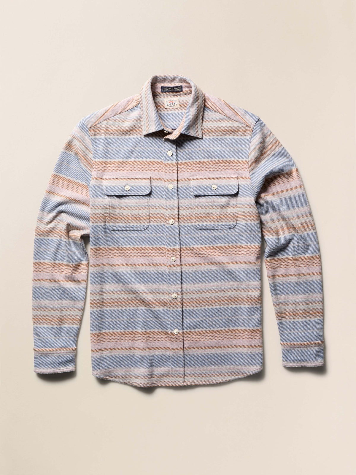 Legend Sweater Shirt - Isle Breeze Stripe