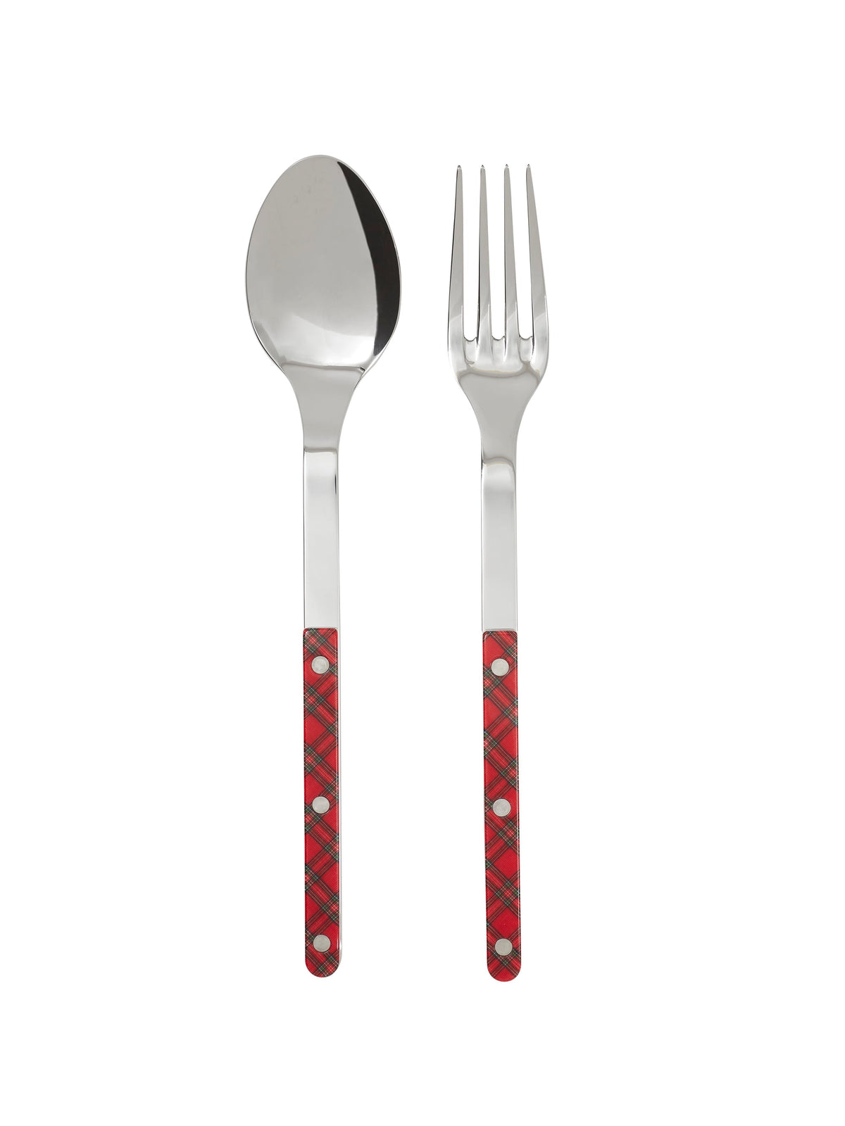 Sabre Paris Bistro Red Tartan Serving Set