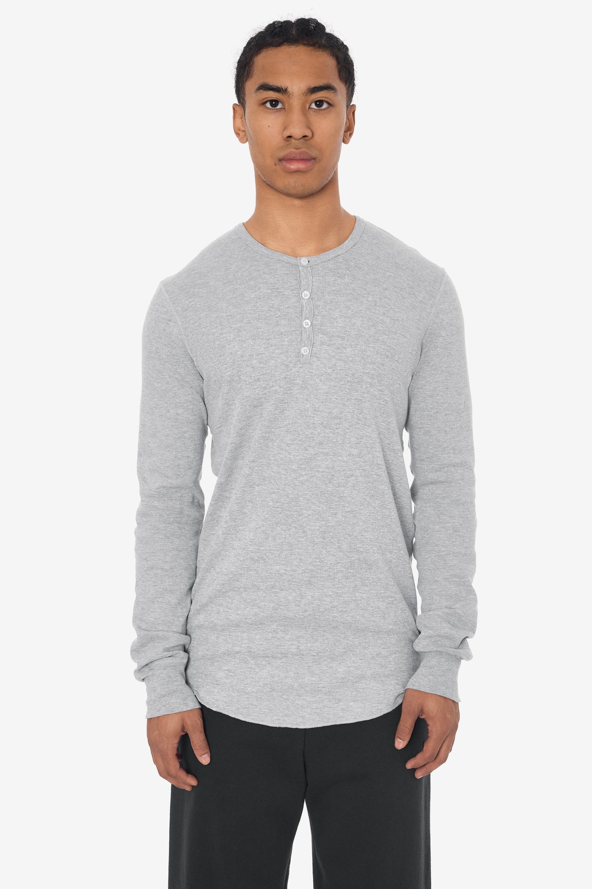 TX458GD - Long Sleeve Heavy Thermal Heritage Henley
