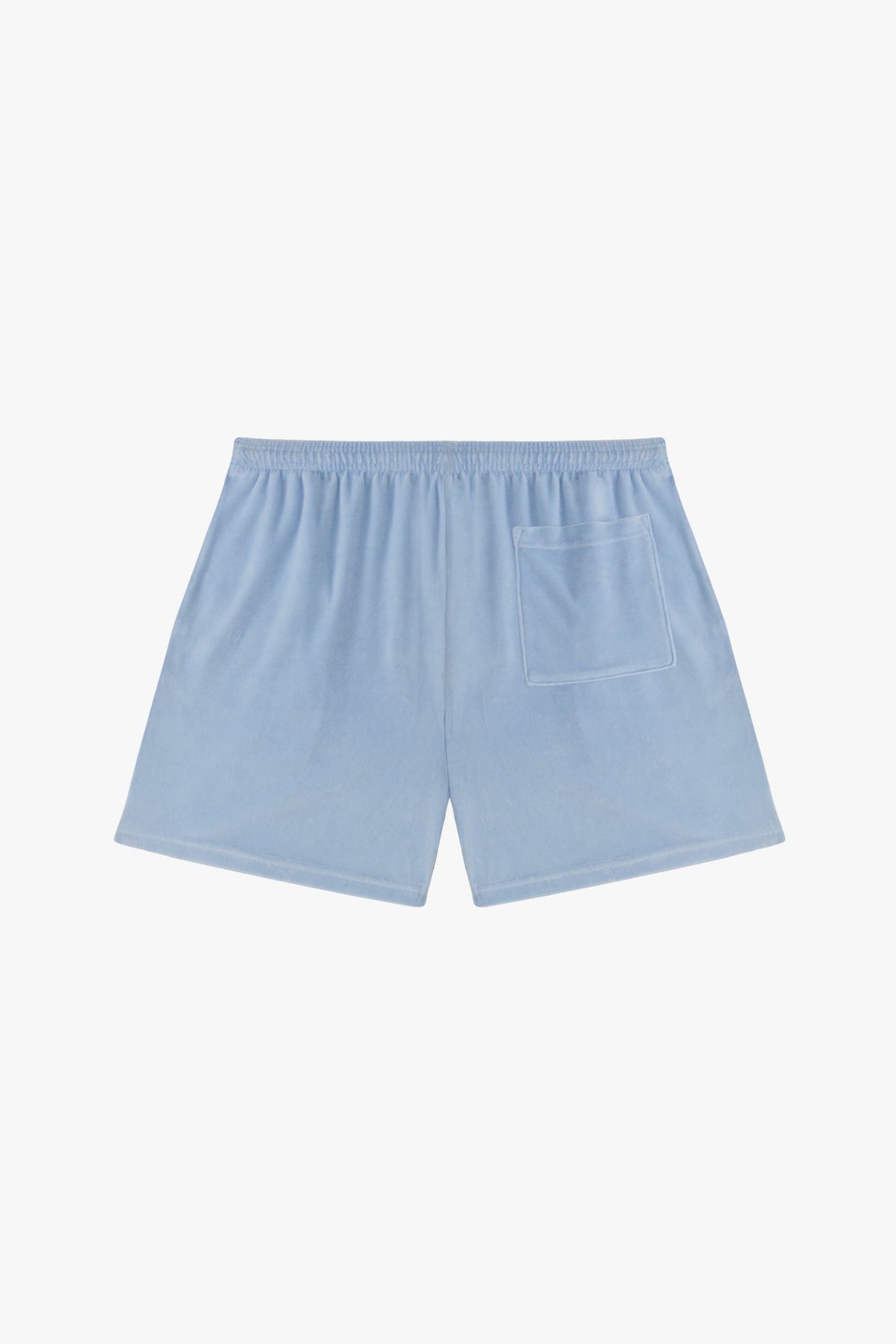 VLR442GD - Garment Dye Velour Mid-Length Wide Short