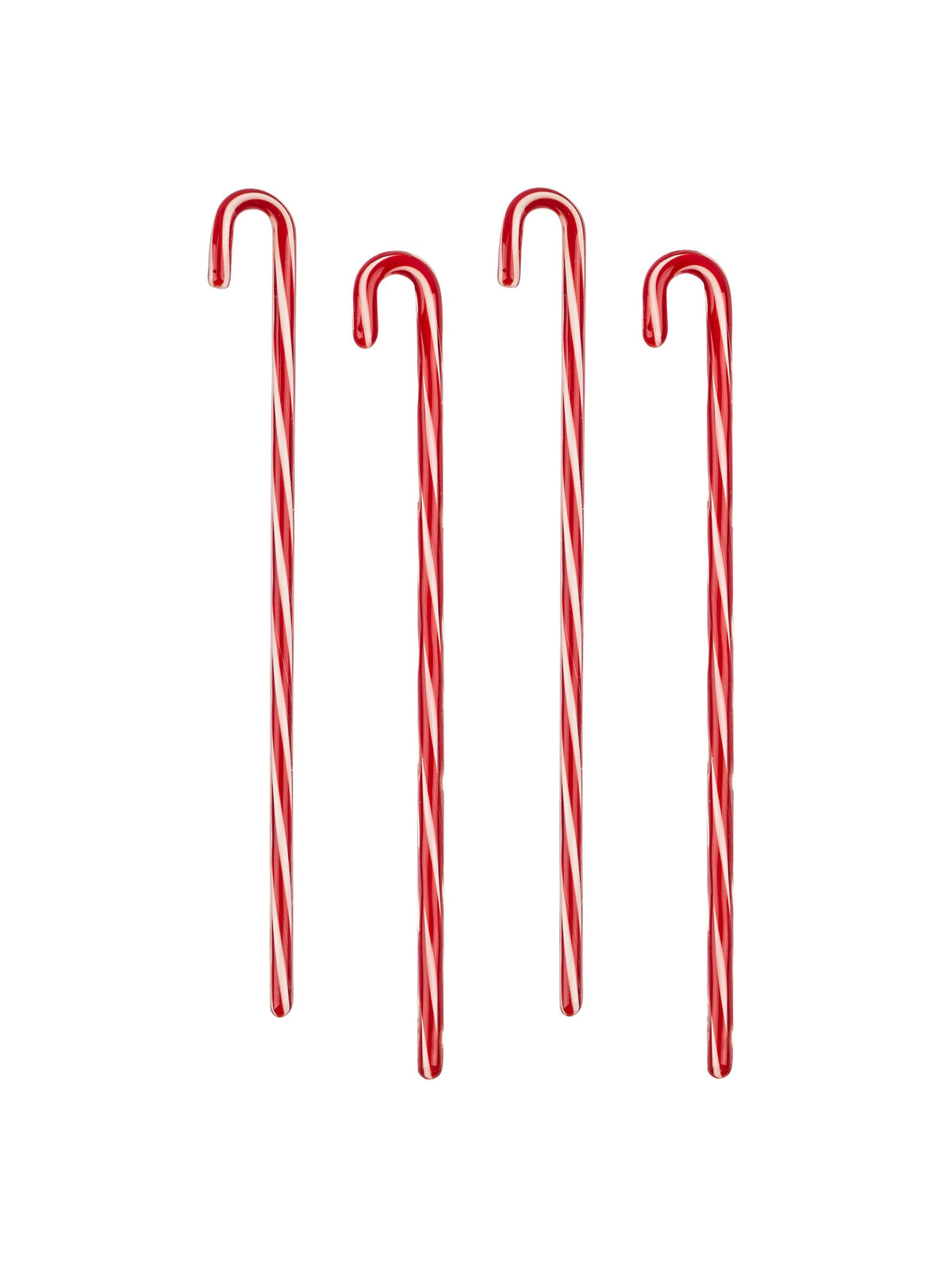 Vintage Retro Candy Cane Swizzle Sticks