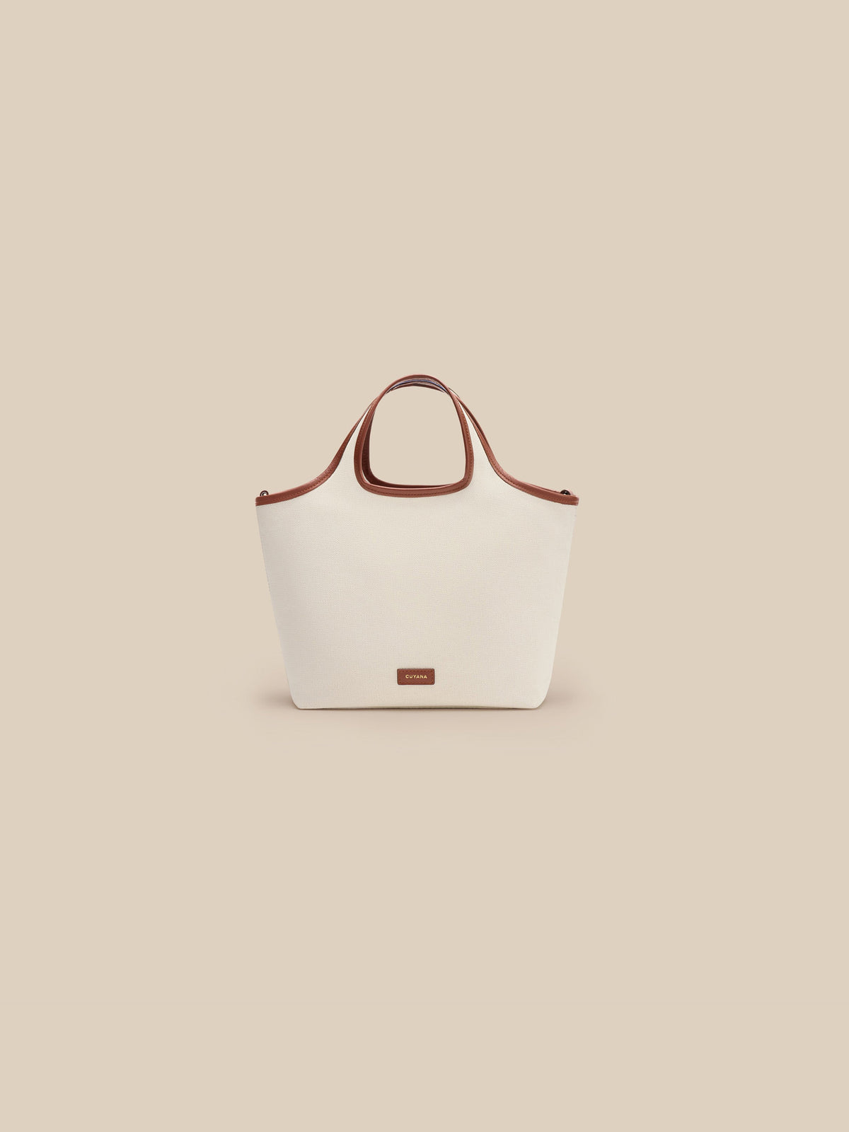 Cuyana For Faherty Canvas Mini System Tote - Natural