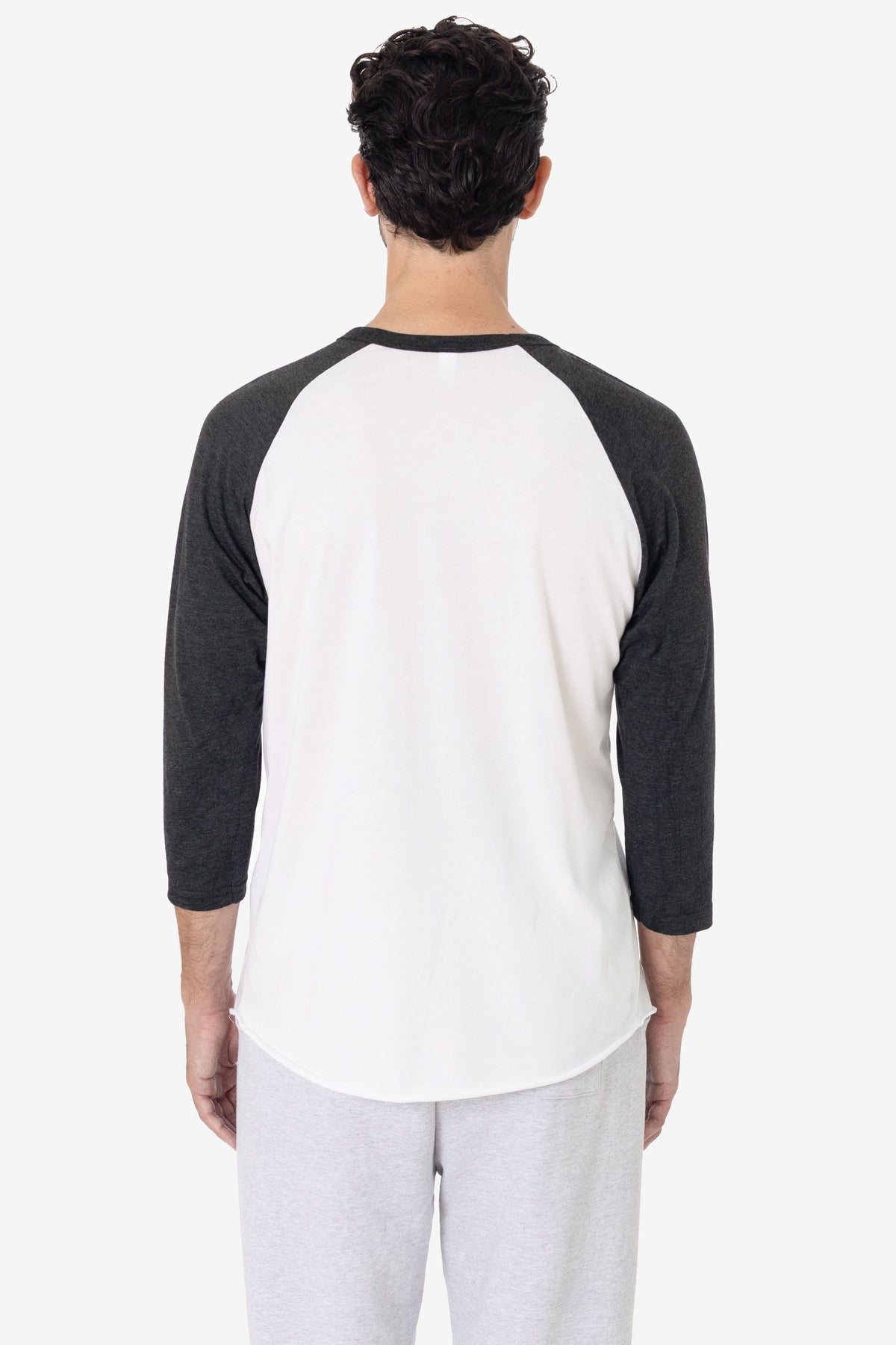 FF53 - 3/4 Sleeve Poly Cotton Raglan