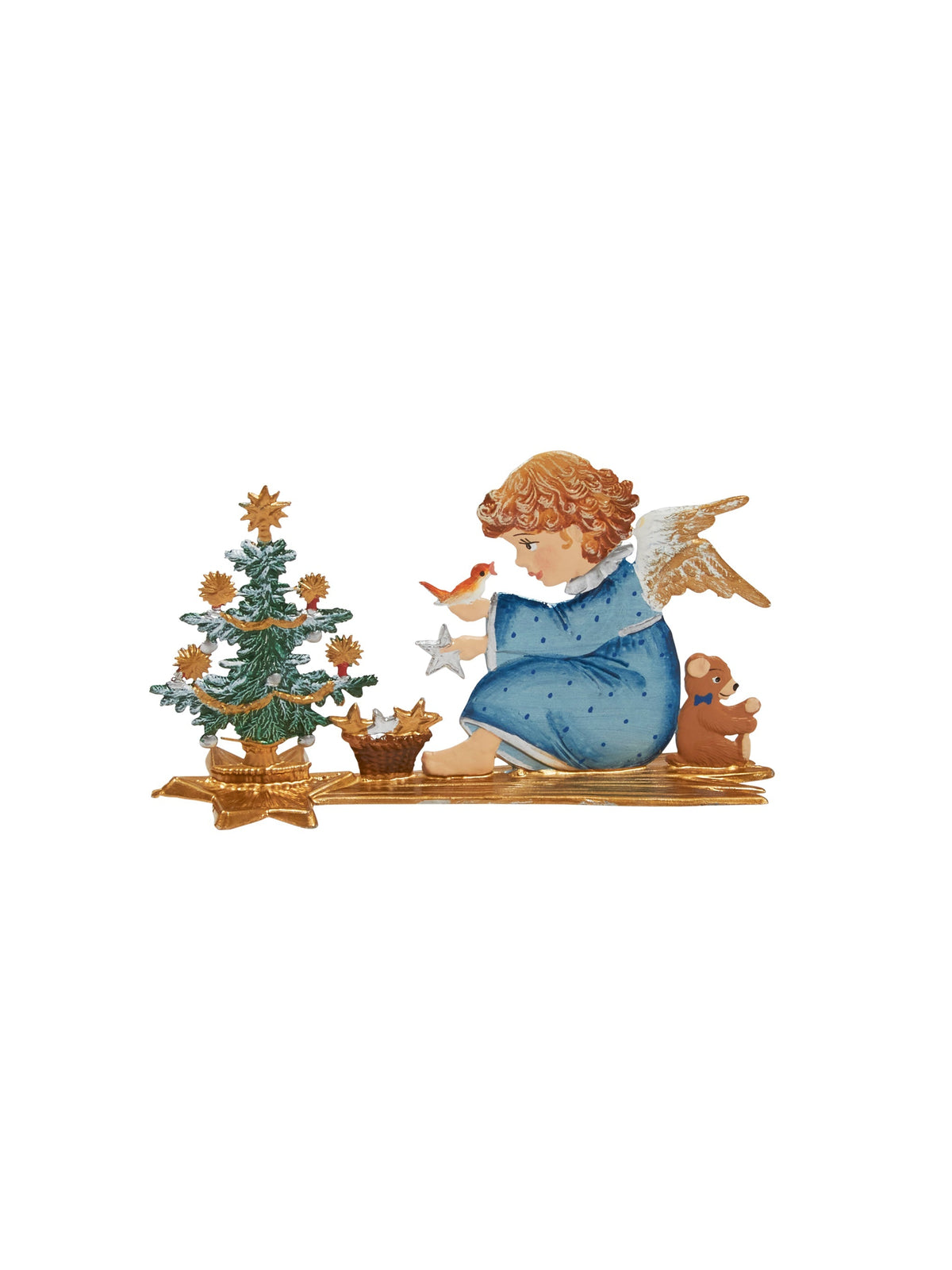 Wilhelm Schweizer Pewter Angel’s Little Tree Ornament