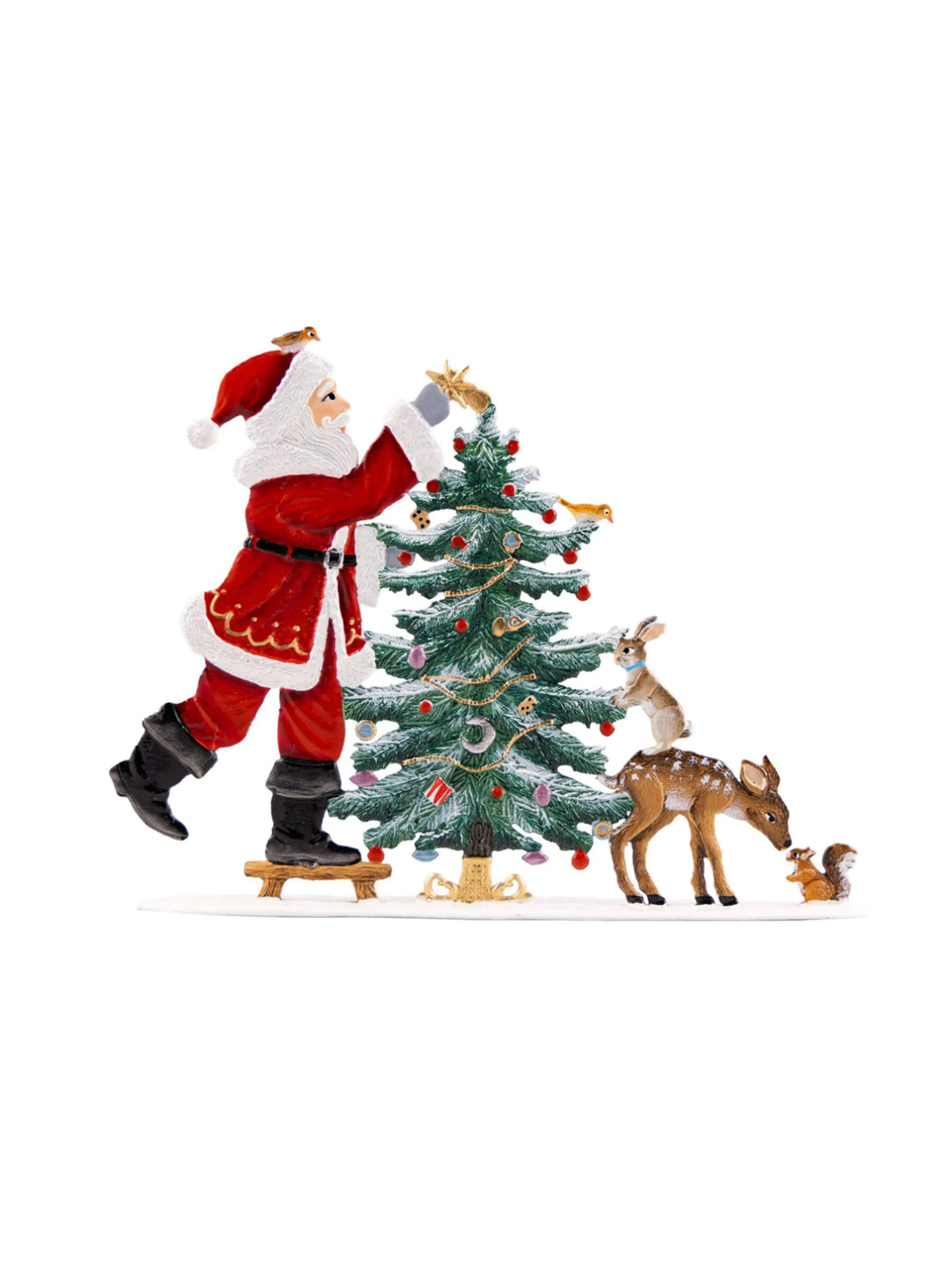 Wilhelm Schweizer Pewter Santa's Finishing Touch