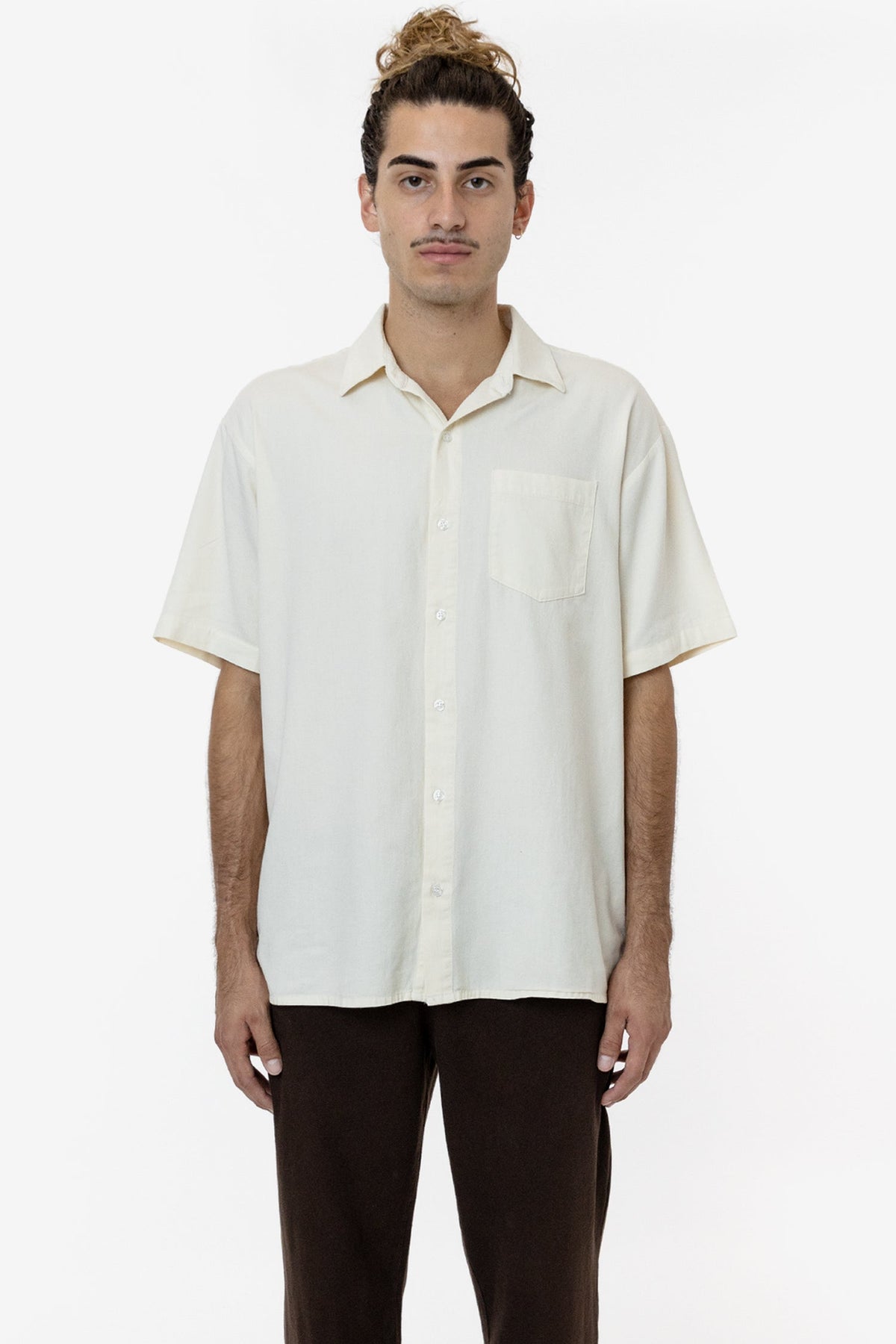 RCT419GD - Cotton Twill Casual Button Up Shirt