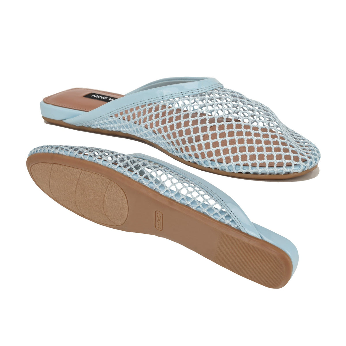 Daniela Flat Mesh Mules