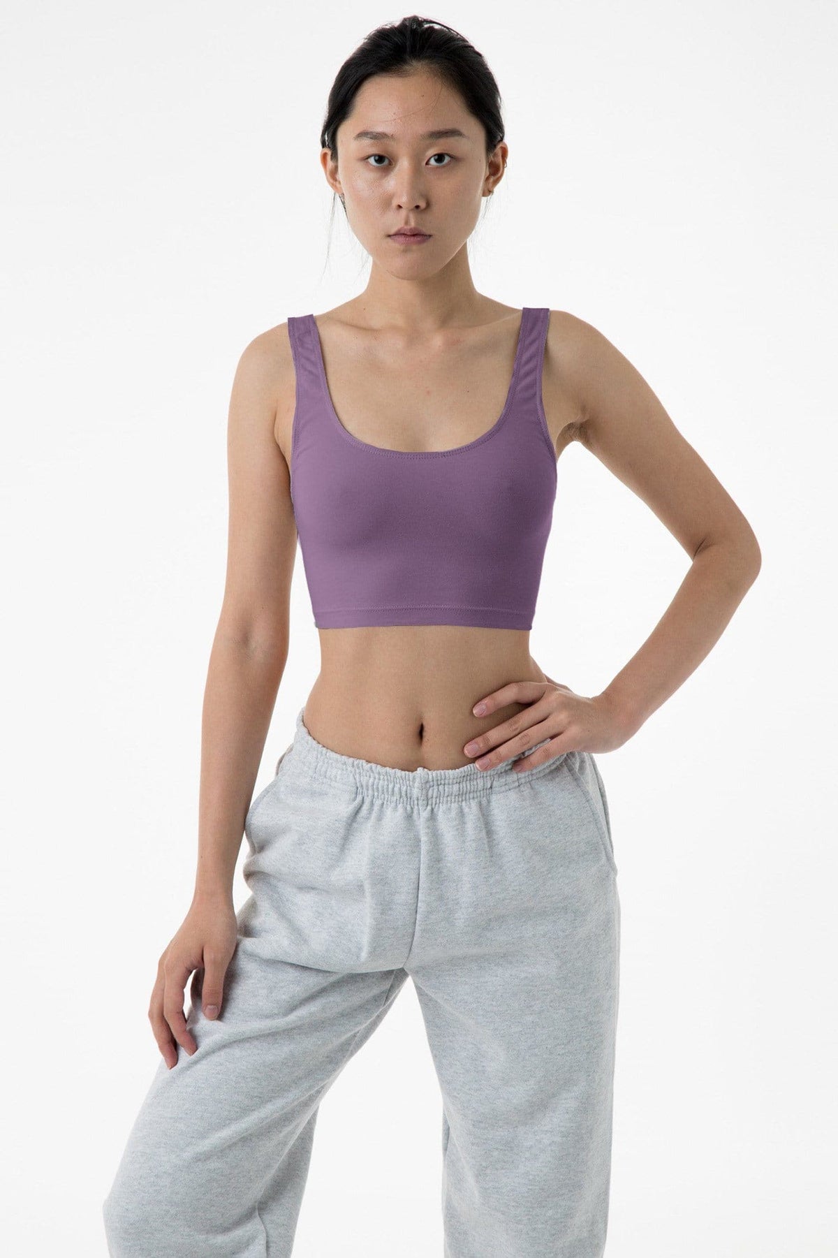 8383 - Cotton Spandex Tank Crop Top