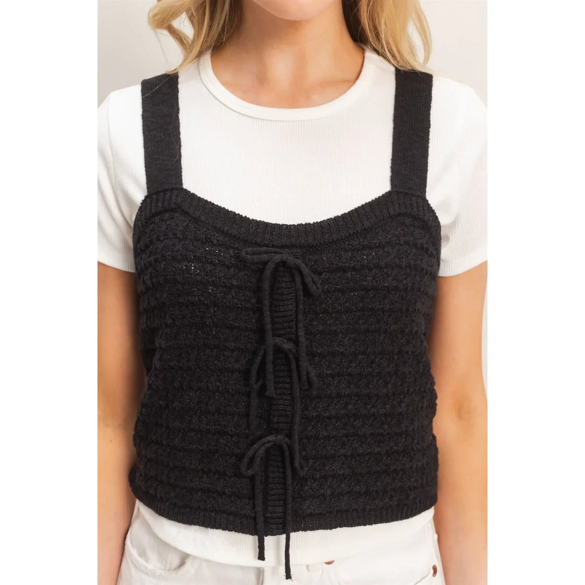 TEXTURED KNIT TANK