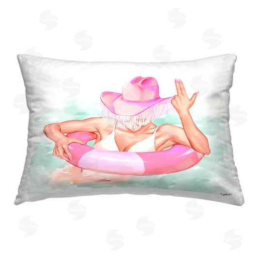 Ziwei Li | Coastal Cowgirl in Pool